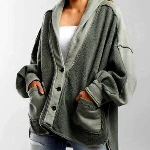 Listicle Mixed Media Jacket